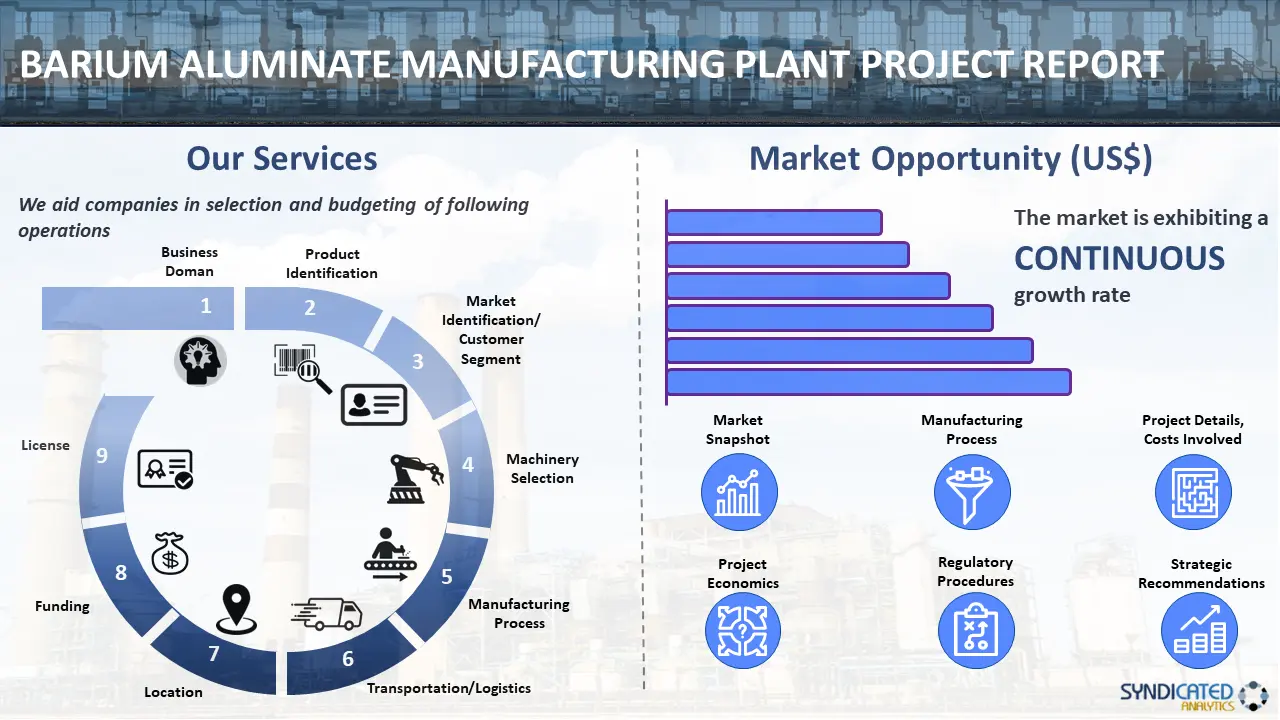 Barium Aluminate Manufacturing Plant Project Report